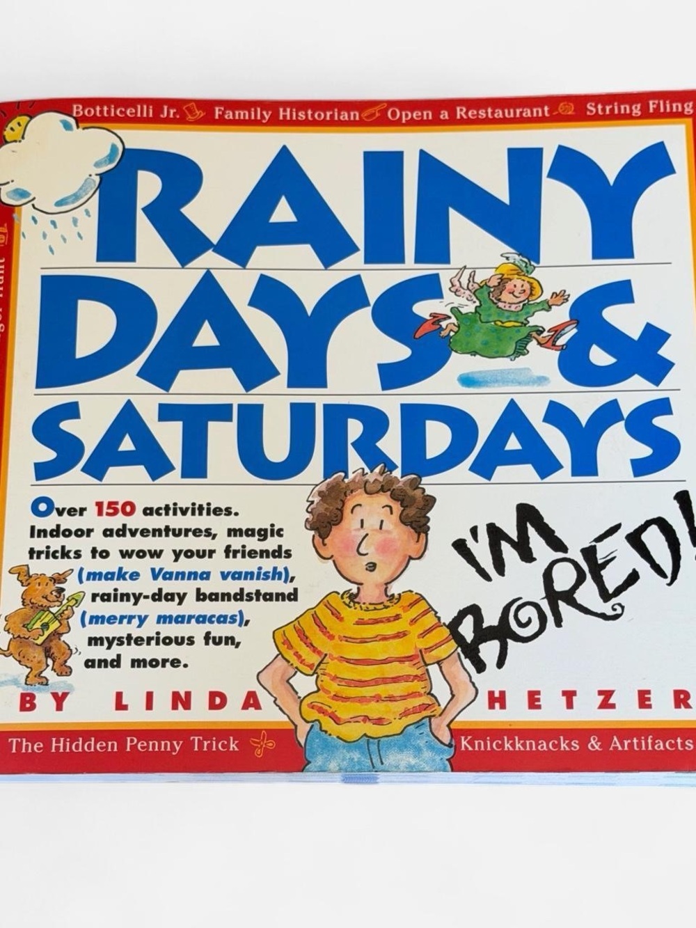 Rainy Days & Saturdays Kids Activity Book